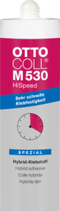 OTTOCOLL® M 530 HISPEED Klej hybrydowy szybko osiągający dużą przyczepność i siłę klejenia 310ML
