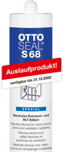 OTTOSEAL® S 68 Silikon do pomieszczeń sterylnych i instalacji klimatyzacyjnych 310ML